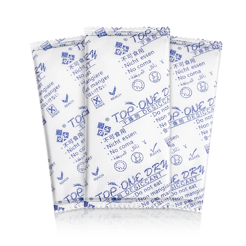 बक्से के लिए कैल्शियम क्लोराइड desiccant पैक
